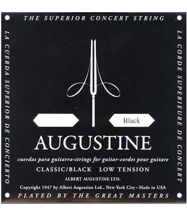 Augustine Black Classic Single A or 5th String