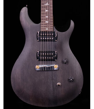 PRS PRS SE CE24 Standard Stoptail Satin, Charcoal - DEMO