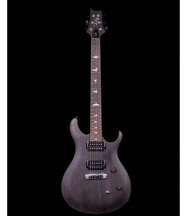 PRS SE CE24 Standard Stoptail Satin, Charcoal - DEMO