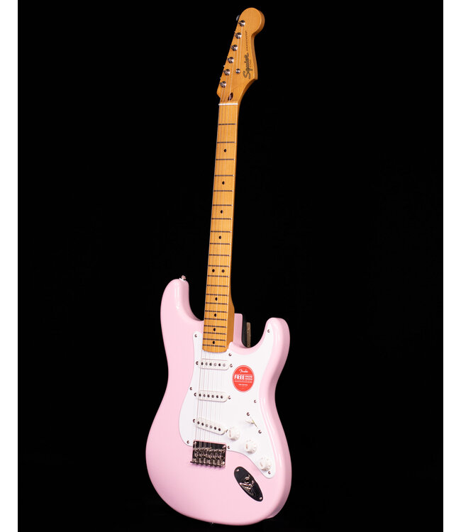 Squier Classic Vibe 50s Stratocaster HT, Maple FB, Shell Pink
