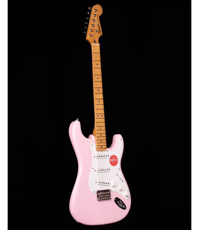 Squier Classic Vibe 50s Stratocaster HT, Maple FB, Shell Pink