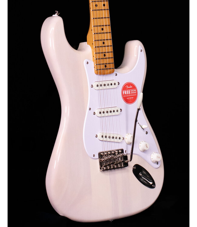 Squier Classic Vibe '50s Stratocaster, Maple FB, White Blonde