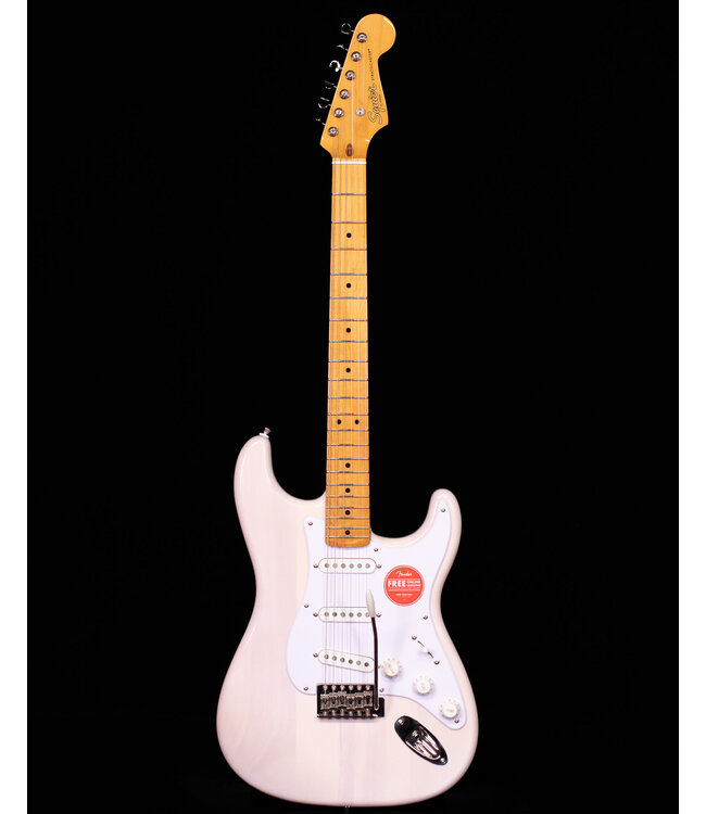 Squier Classic Vibe '50s Stratocaster, Maple FB, White Blonde