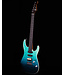 Charvel Pro-Mod Plus Dinky DK24 HSS 2PT EB QM, Ebony FB, Blue Curaçao
