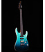 Charvel Pro-Mod Plus Dinky DK24 HSS 2PT EB QM, Ebony FB, Blue Curaçao