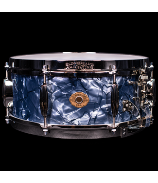 Slingerland Slingerland 14" x 5.5" Radio King Solid Maple Snare Drum, Black Diamond Pearl