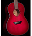 Yamaha CSF1M Parlor Size Acoustic Electric, Crimson Red Burst