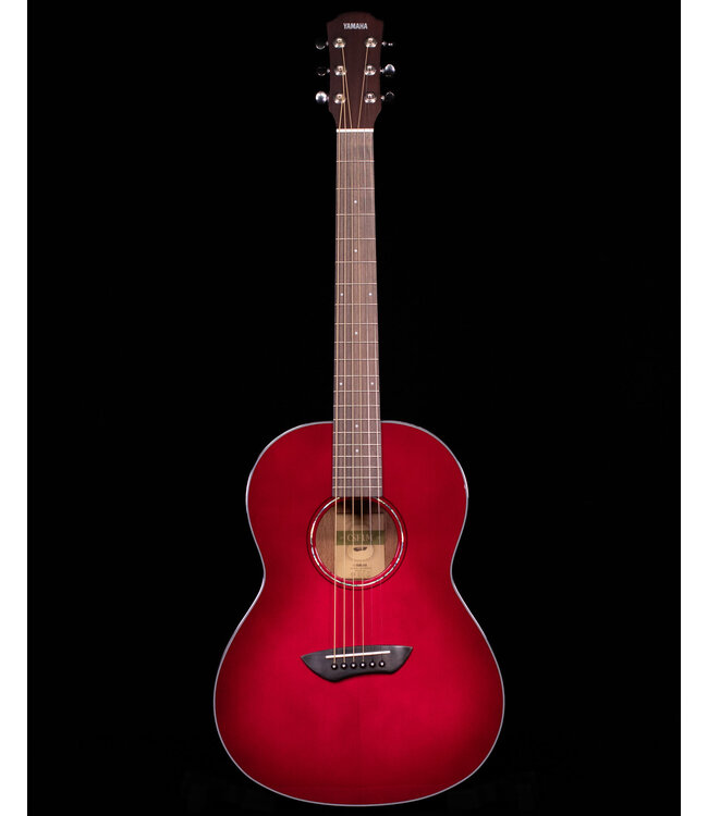 Yamaha CSF1M Parlor Size Acoustic Electric, Crimson Red Burst