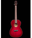 Yamaha CSF1M Parlor Size Acoustic Electric, Crimson Red Burst