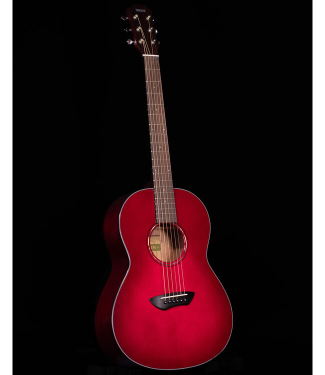 Yamaha CSF1M Parlor Size Acoustic Electric, Crimson Red Burst