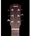 Yamaha CSF1M Parlor Size Acoustic Electric, Crimson Red Burst