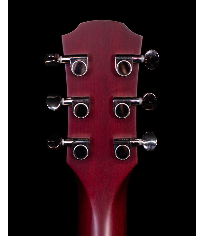 Yamaha CSF1M Parlor Size Acoustic Electric, Crimson Red Burst