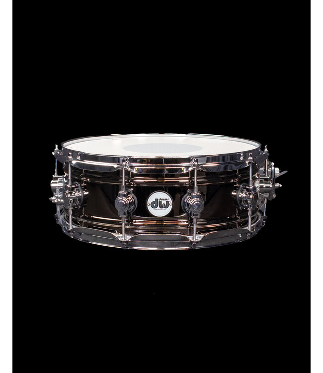 DW 14" x 5.5" Design Series Black Nickel Over Brass Snare Drum