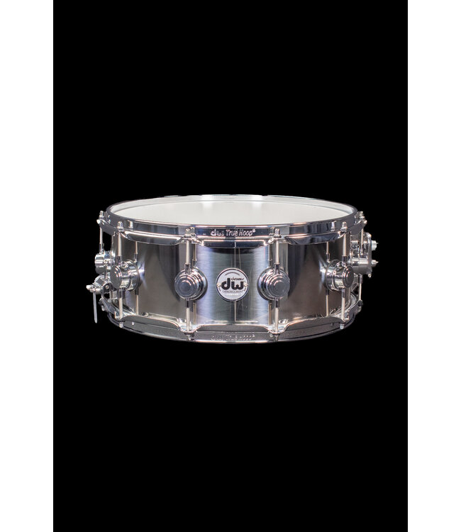 DW 14" x 5.5" Collector's Series Stainless Steel Snare Drum, Chrome Hardware - B Stock
