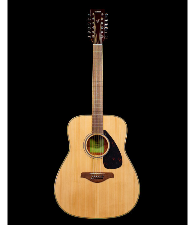 Yamaha FG820-12 12-String Acoustic Guitar, Solid Top, Natural