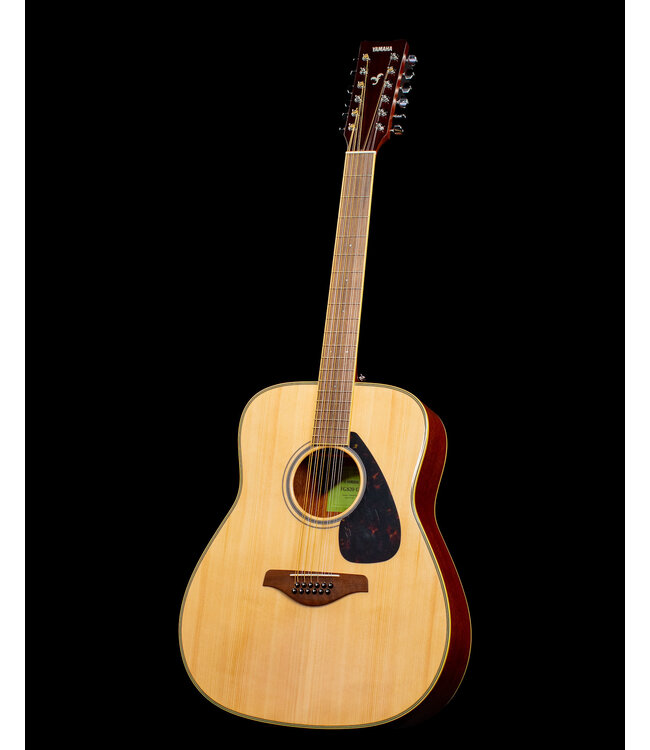 Yamaha FG820-12 12-String Acoustic Guitar, Solid Top, Natural