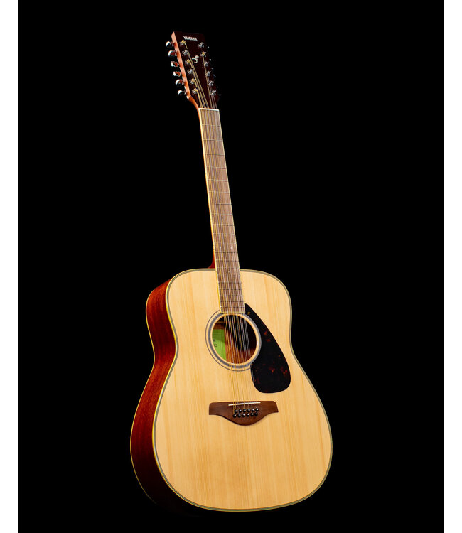 Yamaha FG820-12 12-String Acoustic Guitar, Solid Top, Natural