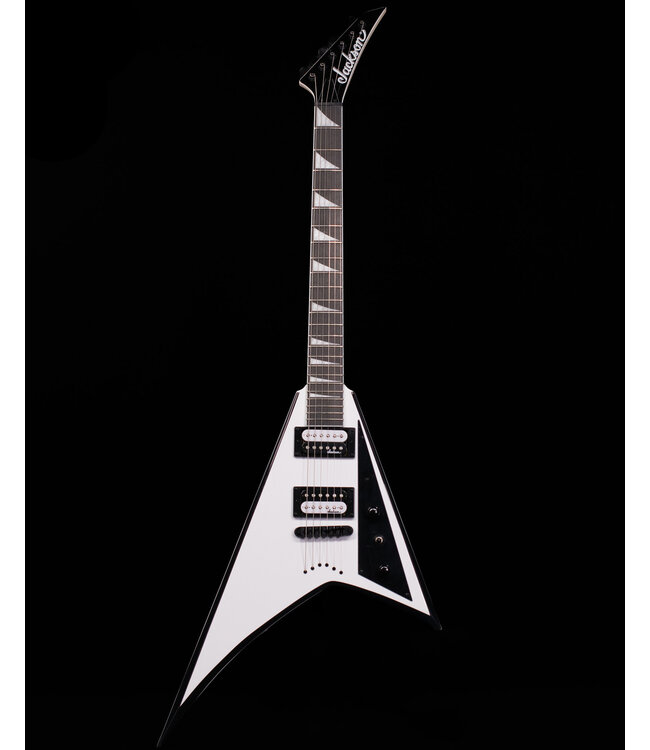 Jackson JS Series Rhoads JS32T, Amaranth FB, White with Black Bevels