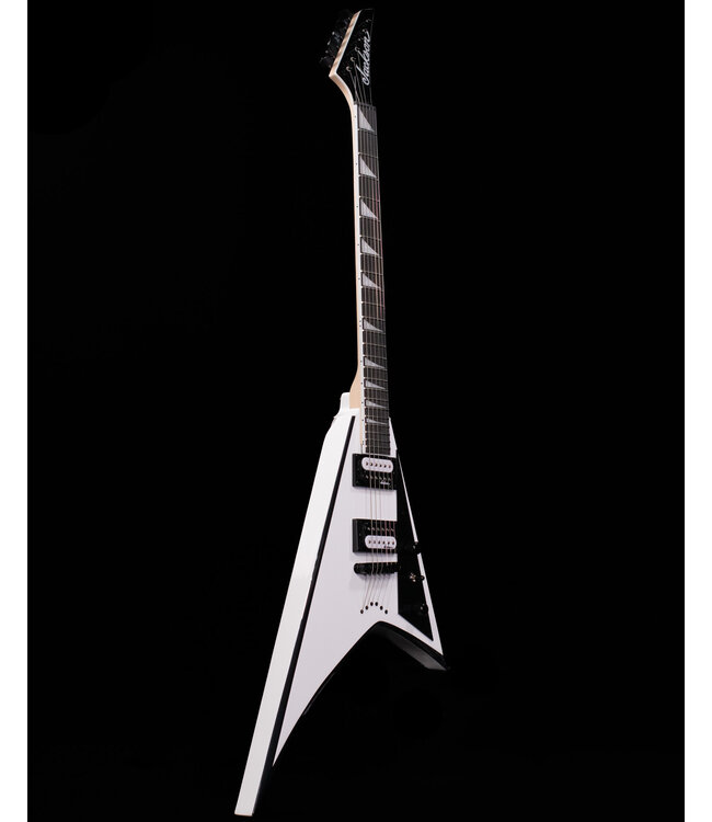 Jackson JS Series Rhoads JS32T, Amaranth FB, White with Black Bevels