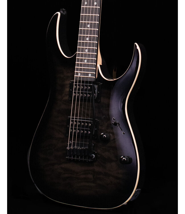 Ibanez GRGA120QA, Transparent Black Sunburst