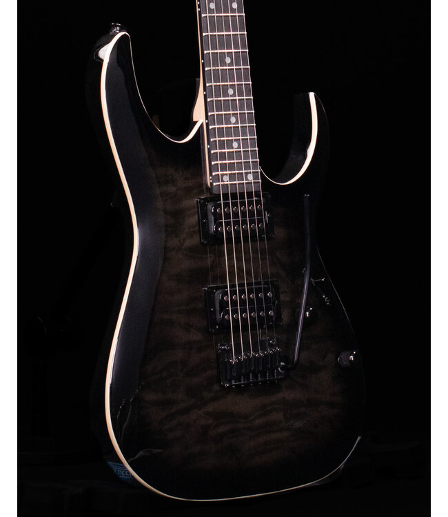 Ibanez GRGA120QA, Transparent Black Sunburst