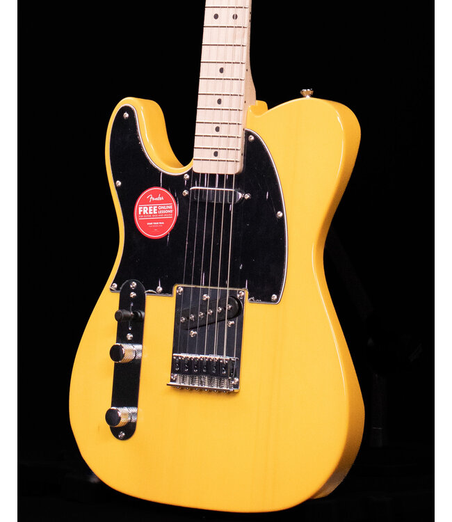 Squier Affinity Series Telecaster Left-Handed, Maple FB, Butterscotch Blonde