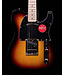 Squier Affinity Series Telecaster, Maple FB, Black Pickguard, 3-Color Sunburst