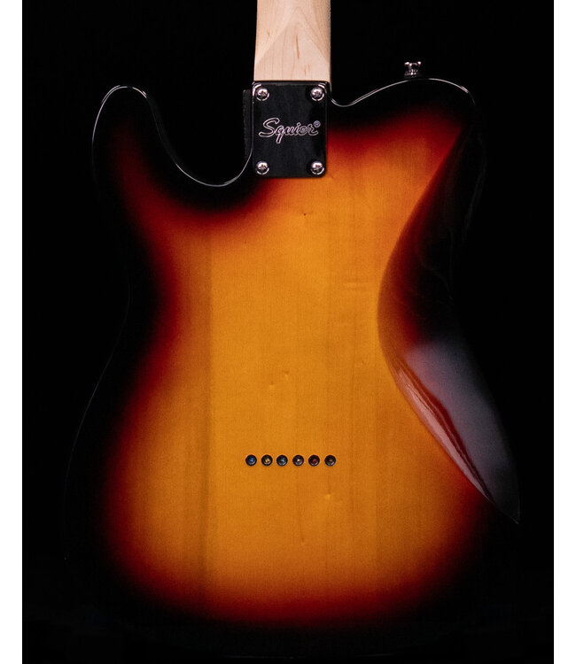 Squier Affinity Series Telecaster, Maple FB, Black Pickguard, 3-Color Sunburst