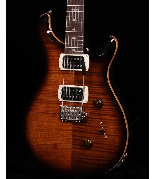 PRS SE Custom 24, Black Gold Sunburst