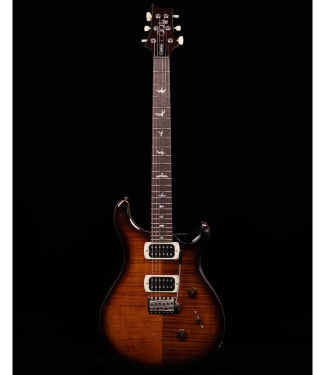 PRS SE Custom 24, Black Gold Sunburst
