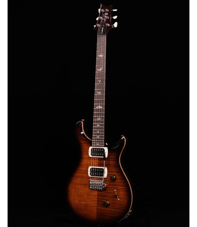 PRS SE Custom 24, Black Gold Sunburst