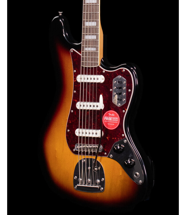 Squier Classic Vibe Bass VI, Laurel FB, 3-Color Sunburst