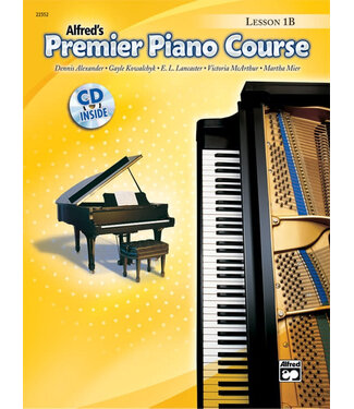 Alfred Alfred's Premier Piano Lesson Book 1B w/CD
