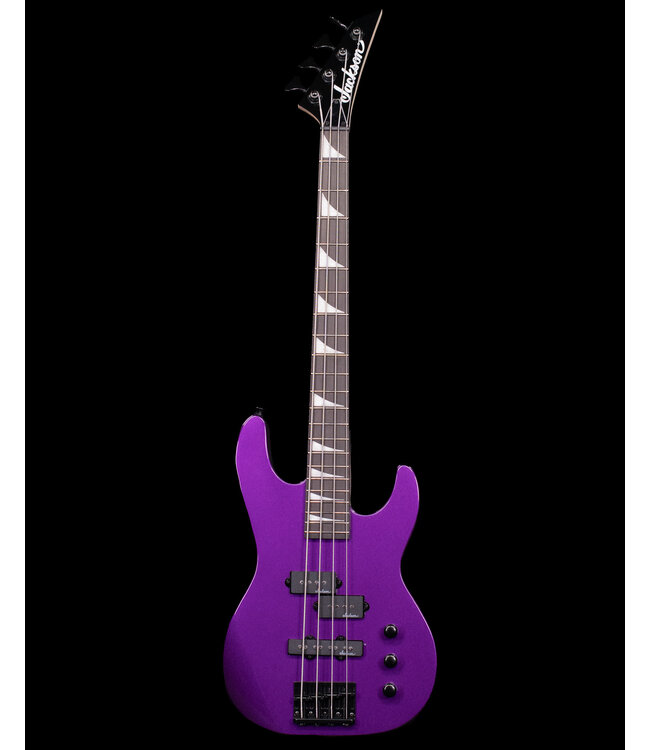 Jackson JS Series Concert Bass Minion JS1X, Amaranth FB, Pavo Purple