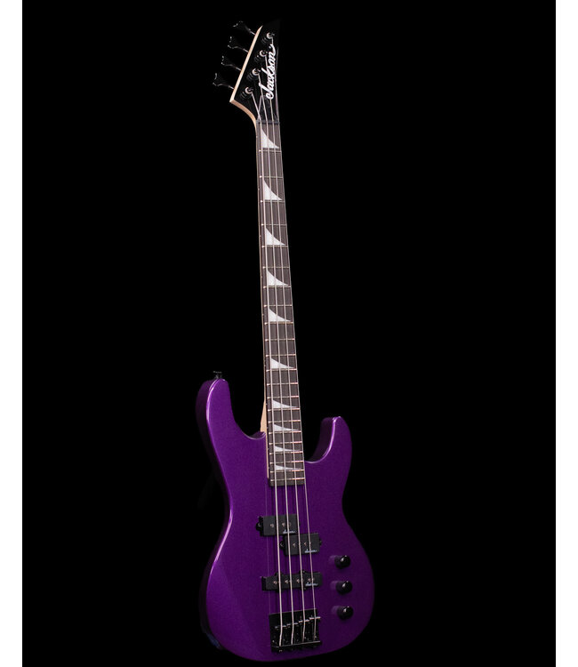 Jackson JS Series Concert Bass Minion JS1X, Amaranth FB, Pavo Purple