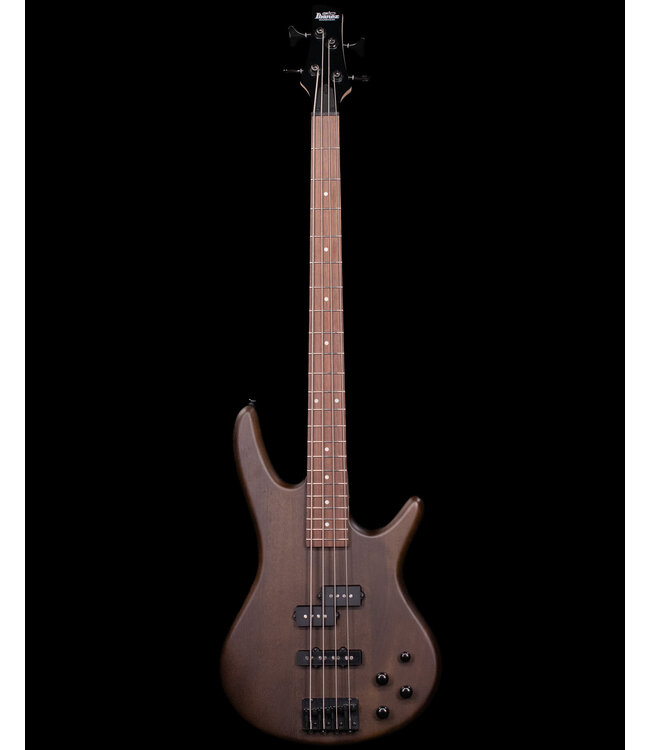 Ibanez GSR200 4-String Bass, Brown Walnut Flat