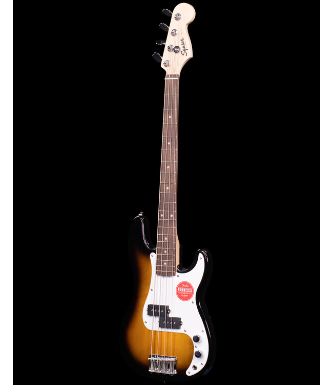 Squier Mini Precision Bass, Laurel FB, 2-Color Sunburst
