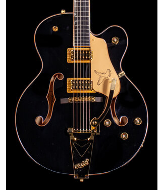 Gretsch Gretsch Synchromatic Falcon Hollow Body Single-Cut with Bigsby, Ebony FB, Black