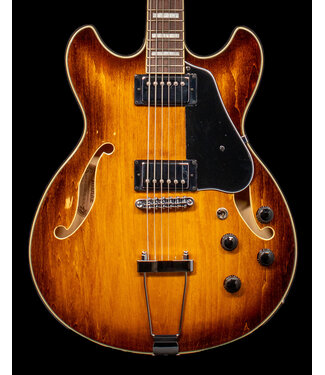 Ibanez Ibanez AS7328 Hollow Body Baritone Electric, Tobacco Brown