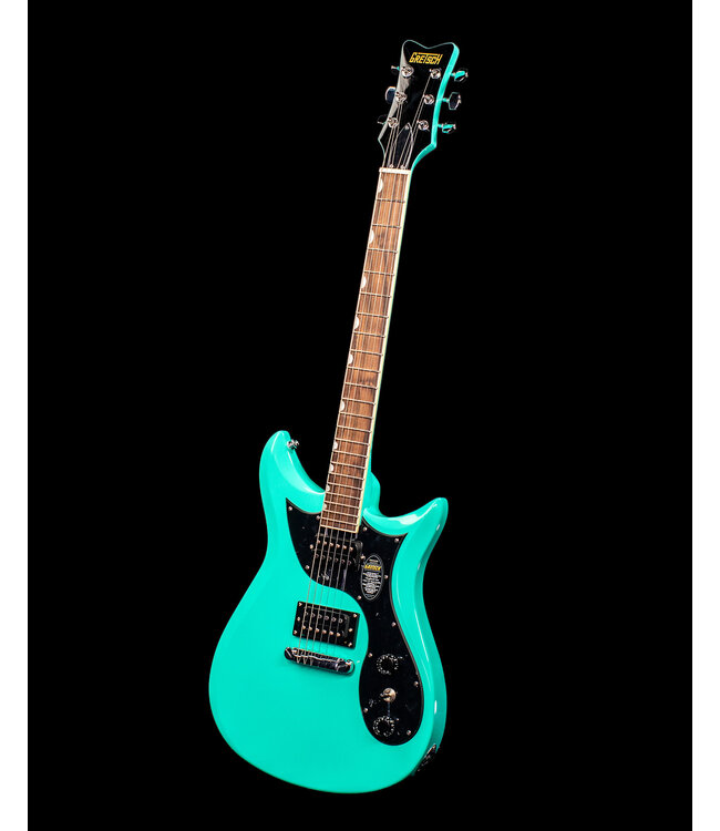 Gretsch Streamliner CVT Electric Guitar, Laurel FB, Sea Foam Green