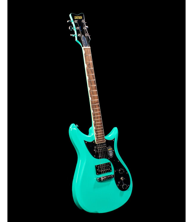 Gretsch Streamliner CVT Electric Guitar, Laurel FB, Sea Foam Green