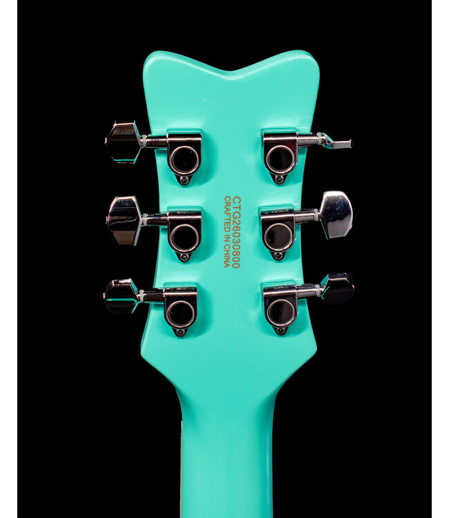 Gretsch Streamliner CVT Electric Guitar, Laurel FB, Sea Foam Green