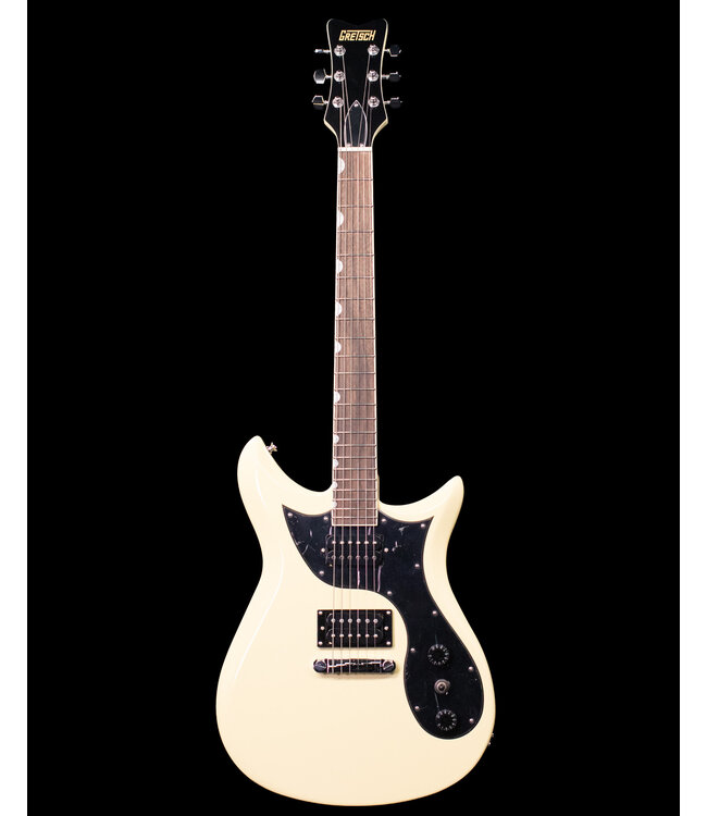 Gretsch Streamliner CVT Electric Guitar, Laurel FB, Aged White