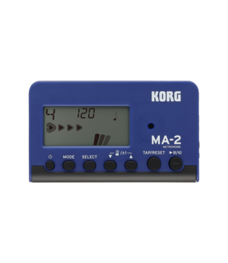 Korg Korg MA2 Quartz Metronome, Blue/Black