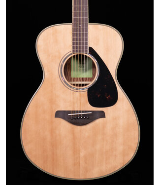 Yamaha Yamaha FS830 Small Body Acoustic, Solid Top, Mahogany FB, Natural