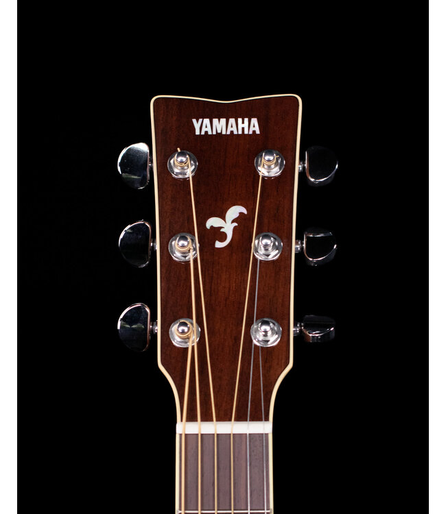 Yamaha FS830 Small Body Acoustic, Solid Top, Mahogany FB, Natural