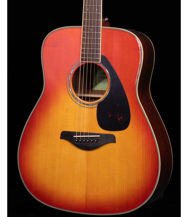 Yamaha FG830 Folk Acoustic Guitar, Autumn Burst