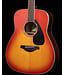 Yamaha FG830 Folk Acoustic Guitar, Autumn Burst