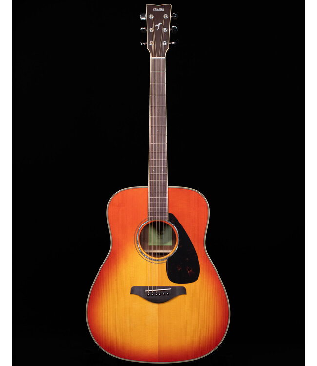 Yamaha FG830 Folk Acoustic Guitar, Autumn Burst
