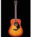 Yamaha FG830 Folk Acoustic Guitar, Autumn Burst